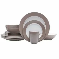 Food Network™ Dinnerware & Serveware*Food Network Applewood 16-Pc. Dinnerware Set Taupe