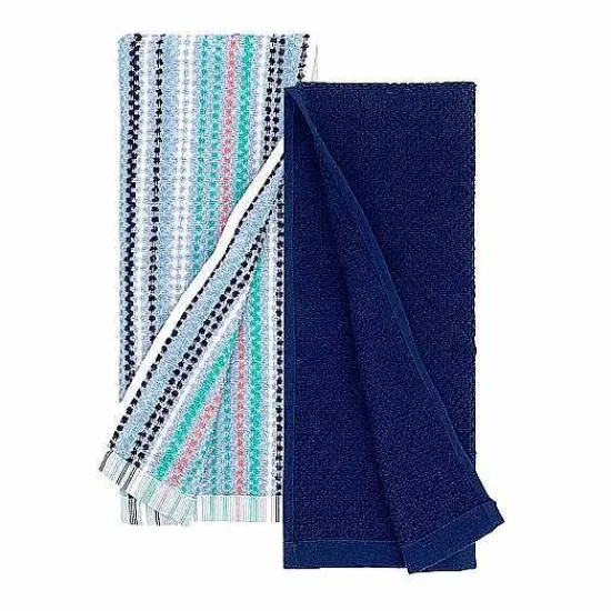 Food Network™ Kitchen Linens*Food Network Awning Stripe Kitchen Towel 2-Pk.