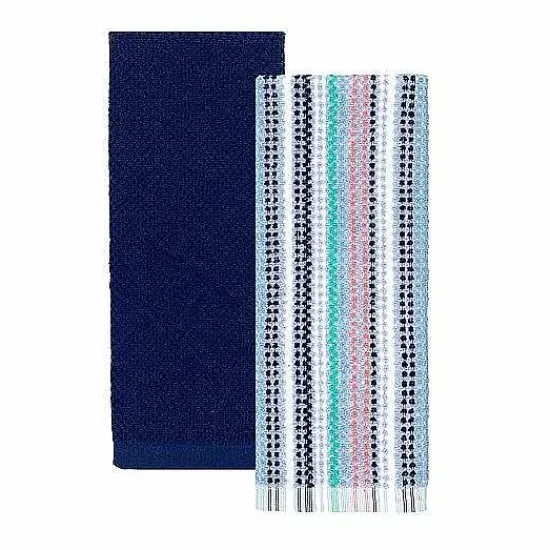 Food Network™ Kitchen Linens*Food Network Awning Stripe Kitchen Towel 2-Pk.