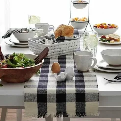 Food Network™ Table Linens*Food Network Buffalo Check Table Runner
