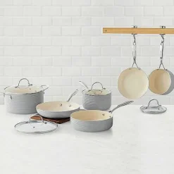 Food Network™ Cookware & Bakeware*Food Network Farmstead 10-Pc. Nonstick Ceramic Cookware Set