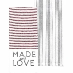 Food Network™ Kitchen Linens*Food Network "Made With Love" Kitchen Towel 2-Pk.