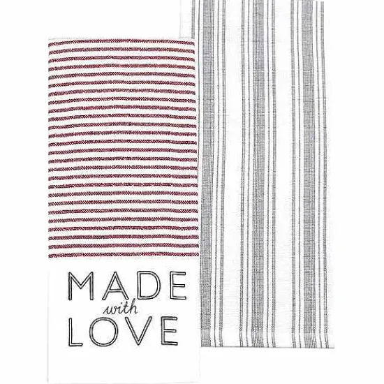 Food Network™ Kitchen Linens*Food Network "Made With Love" Kitchen Towel 2-Pk.