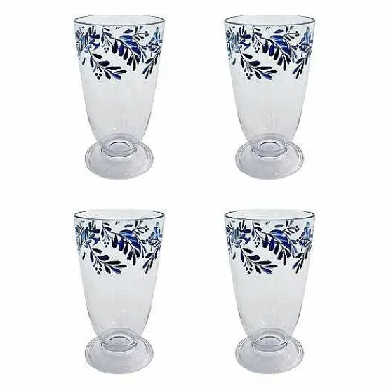 Food Network™ Drinkware & Glassware*Food Network 4-Pc. Mediterranean Acrylic Highball Glass Set