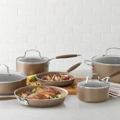 Food Network™ Cookware & Bakeware*Food Network 10-Pc. Nonstick Ceramic Cookware Set