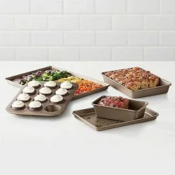 Food Network™ Cookware & Bakeware*Food Network 5-Pc. Textured Performance Series Nonstick Bakeware Set