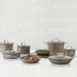 Food Network™ Cookware & Bakeware*Food Network 14-Pc. Textured Titanium Nonstick Cookware Set