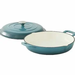 Food Network™ Cookware & Bakeware*Food Network 3.5-Qt. Enameled Cast-Iron Braiser With Lid