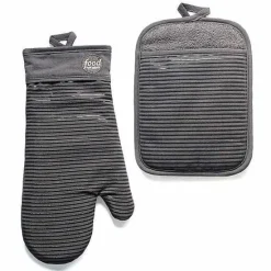 Food Network™ Kitchen Linens*Food Network Silicone Oven Mitt & Pot Holder Set