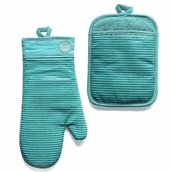 Food Network™ Kitchen Linens*Food Network Silicone Oven Mitt & Pot Holder Set