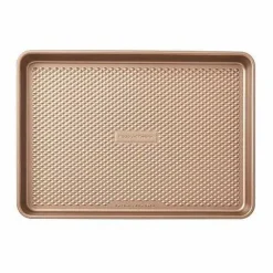 Food Network™ Cookware & Bakeware*Food Network Textured Performance Series 9 X 13 Nonstick Baking Sheet Bronze