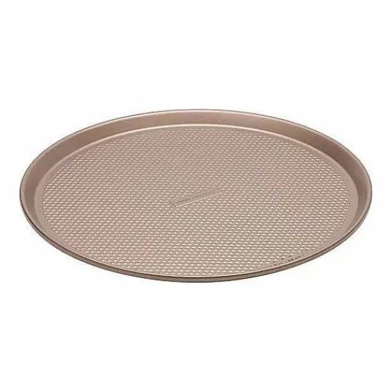 Food Network™ Cookware & Bakeware*Food Network Textured Performance Series 14.5-In. Nonstick Pizza Pan Bronze