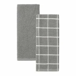 Food Network™ Kitchen Linens*Food Network Windowpane Grid Kitchen Towel 2-Pk.