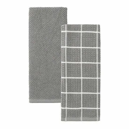 Food Network™ Kitchen Linens*Food Network Windowpane Grid Kitchen Towel 2-Pk.